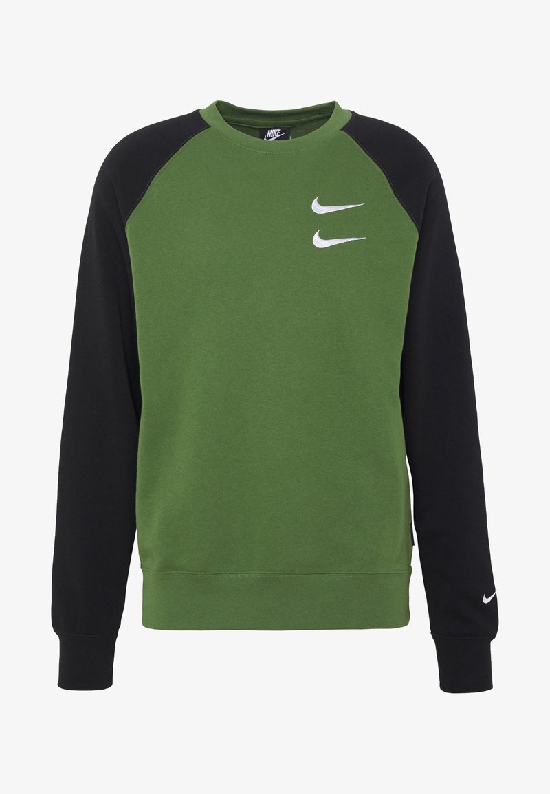 Nike Sportswear Sweatshirt Treeline Black White Oliv Zalando De
