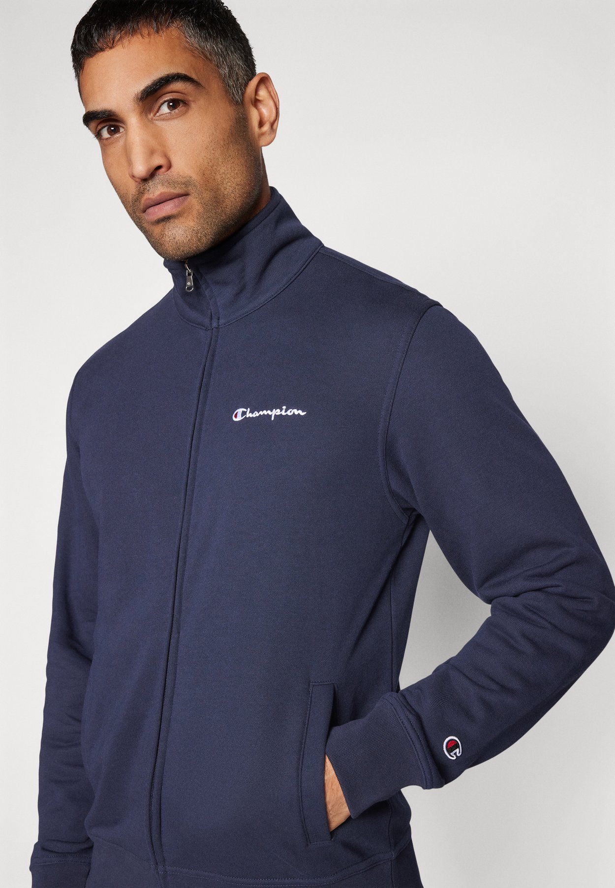 ICONS FULL ZIP WITH SMALL LOGO