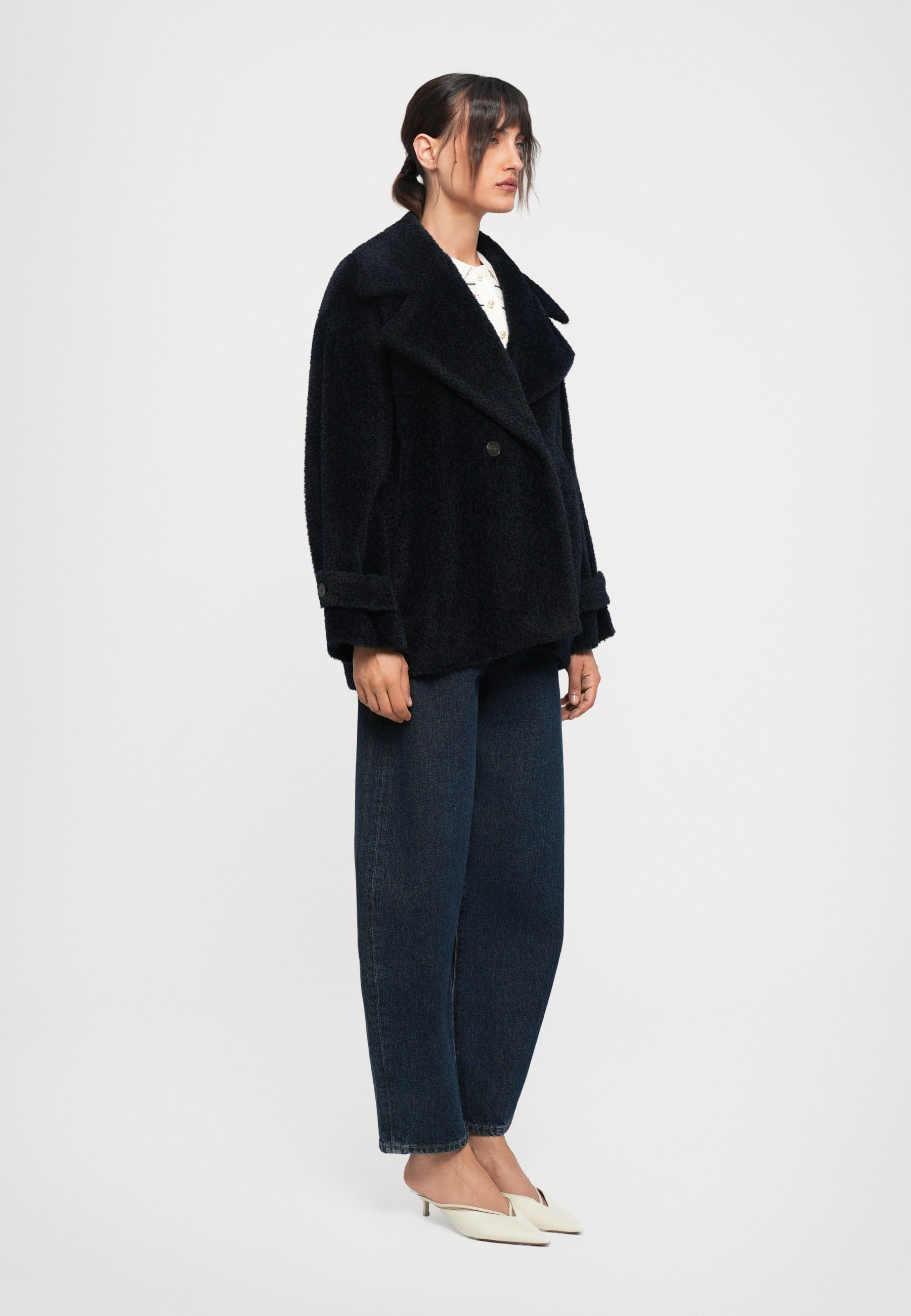 Marella EMILIA - Short coat - blu/blue - Zalando