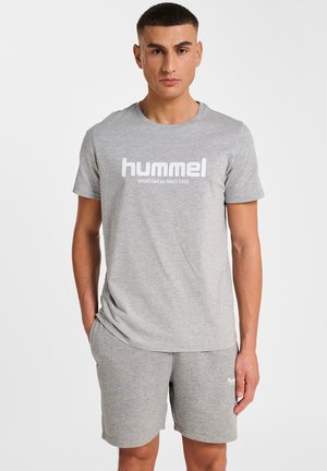 LEGACY 2.0 S/S - Sports T-shirts - grey melange