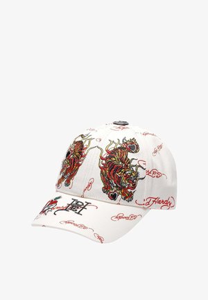 UNISEX TIGER FLAMES REPEAT - Cap - egret