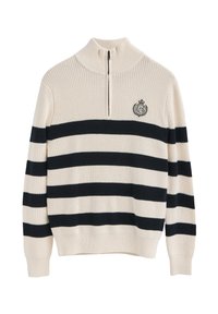 Jersey de punto - ecru-navy
