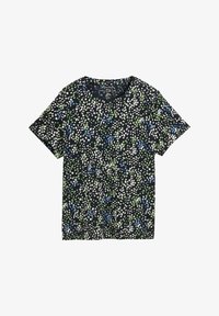 Ausgewählt, multicolor navy dot structure