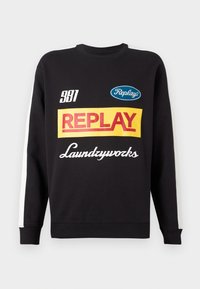 BAND TECH CREW NECK - Sweatshirt - black