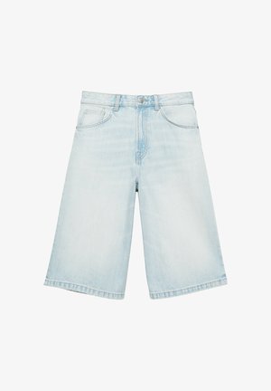 PULL&BEAR, LOW-RISE - JORTS - Short en jean - blue