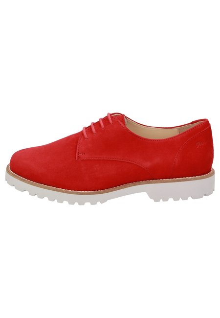 derbies rouge vernis