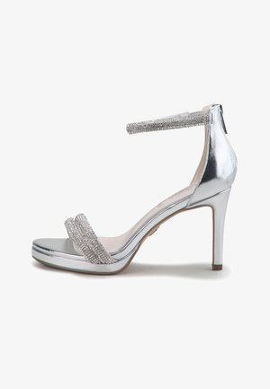 SELMA - Højhælede sandaletter / Højhælede sandaler - silver