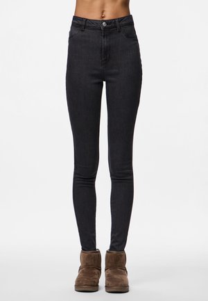 Jeggings - grey denim