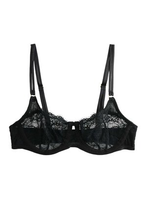 Marks & Spencer, Balconette-bh'er - black
