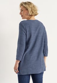 Cellbes of Sweden WITH STRUCTURE - Langarmshirt - grey-blue