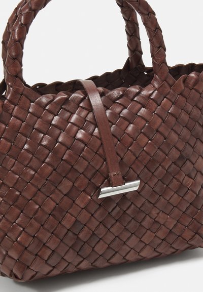 Liffner MINI BASKET - Ručna torba - dark brown