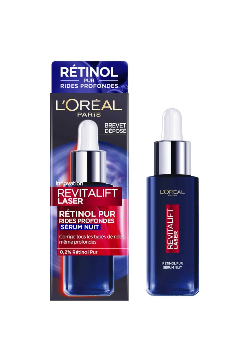 L'Oréal Paris - SÉRUM NUIT RÉTINOL PUR RIDES PROFONDES REVITALIFT LASER - Sérum - n a, Agrandir