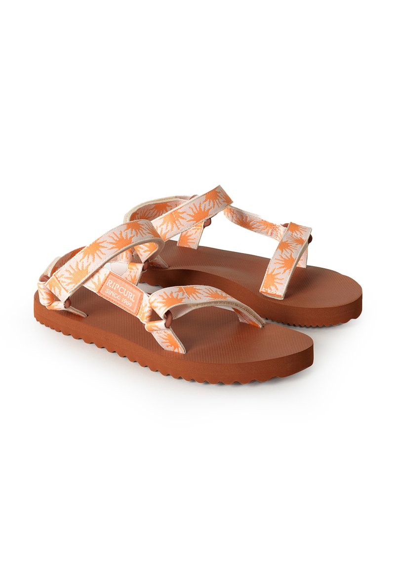 Rip Curl SEARCHER BLOOM OPEN TOE    - Sandalias - tangerine