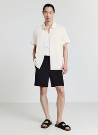 Calliope CLASSICA LAVORAZIONI  - Camicia - sabbia