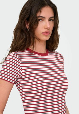 JDY, TOP JDYSERA TOP - T-shirt con stampa - racing red