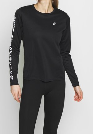 T-shirt con stampa - black