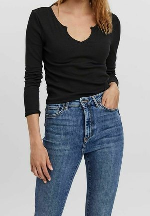 T-shirt à manches longues - black