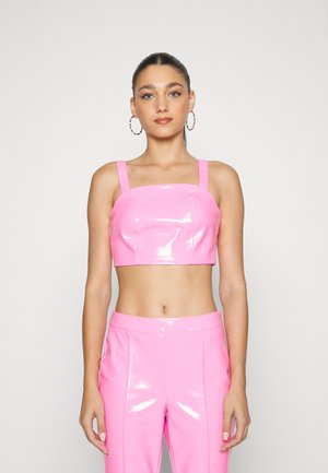 SOMETHINGNEW CLEO TUBE BAR - Débardeur - prism pink