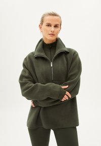 ARMEDANGELS HAARLEEN - Fleece trui - light carbon green