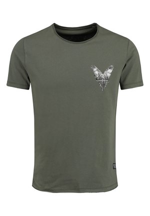 MT ETERNITY ROUND - T-Shirt print - khaki