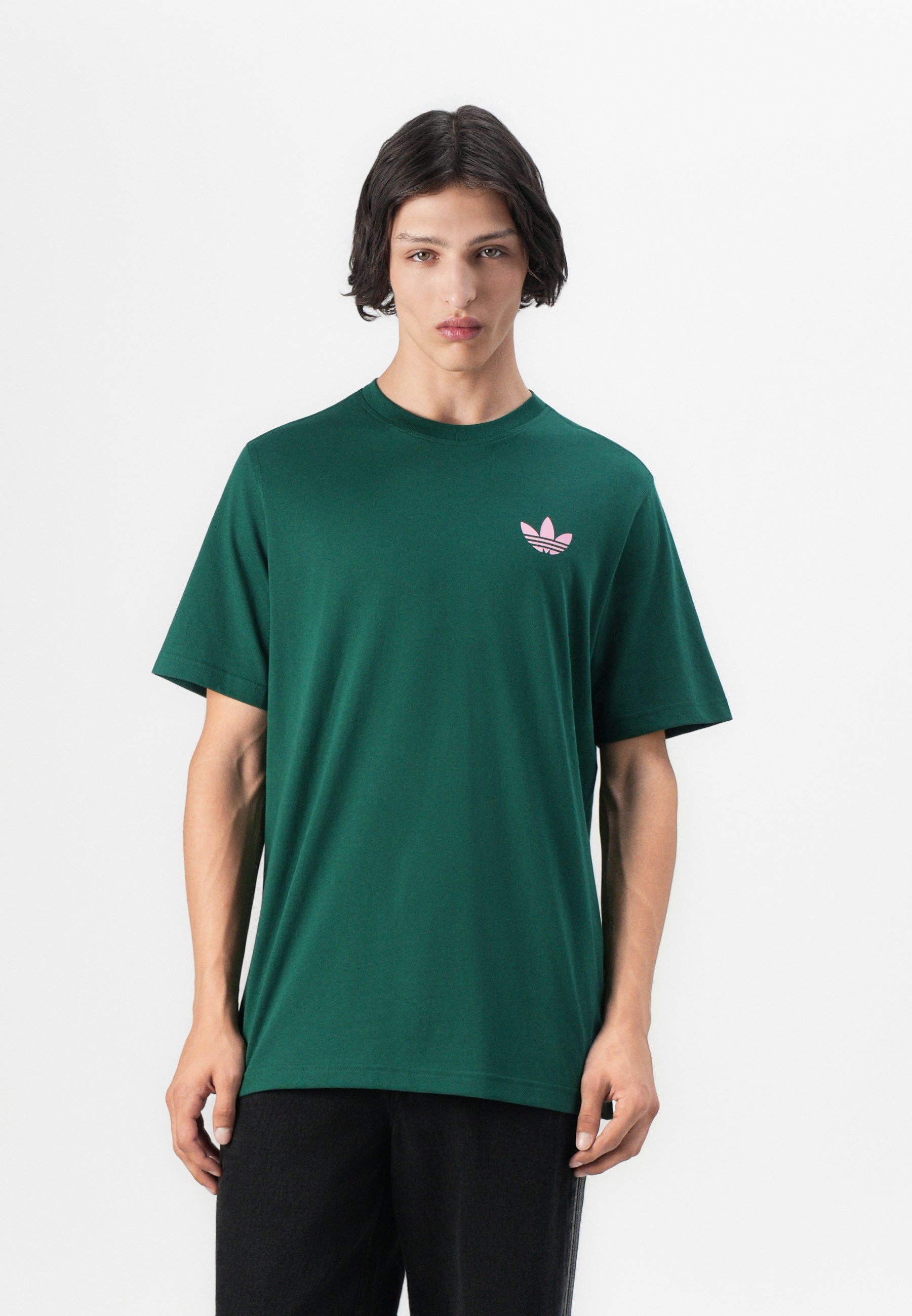 adidas Originals UNISEX - T-shirt z nadrukiem/zielony adidas Originals UNISEX - T-shirt z nadrukiem/zielony