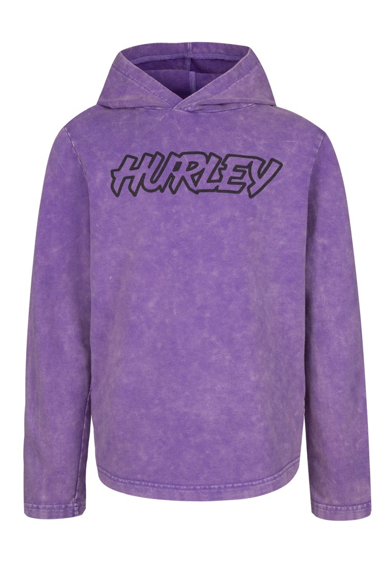 Hurley FLEECE TIE DYE - Jersey con capucha - bright violet/morado -  Zalando.es
