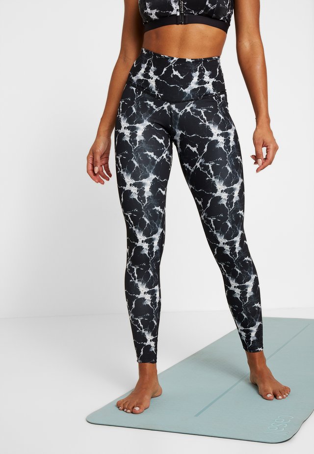 LEGGING MARBLE - Legging - black