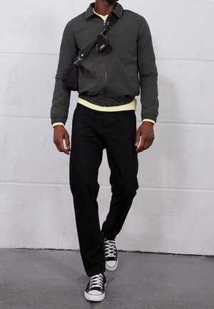 Relaxed fit jeans - black denim