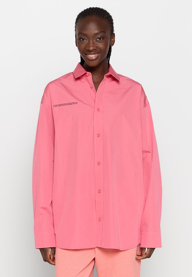 PANGAIA Overhemd donkerroze