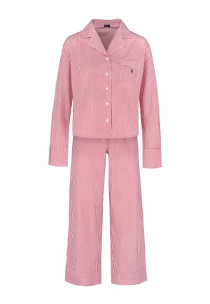 STRIPED SET - Nachtwäsche Set - classic red