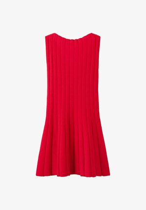Mango, ADULT - Robe pull - red