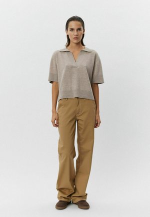 AMALYSW - Pólóing - brown melange