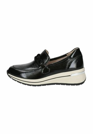 Caprice, Slipper - black naplak