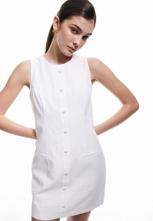 Koton SLEEVELESS MINI DRESS - Vapaa-ajan mekko - off-white