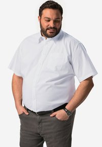 BOSTON PARK HALBARM KENTKRAGEN - Skjorta - snow white