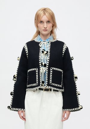 ADDISON POM POM JACKET  - Zimní bunda - navy
