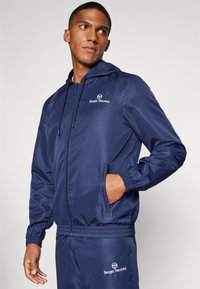 Sergio Tacchini CARSON HOODIE TRACKSUIT SET - Treningas - navy