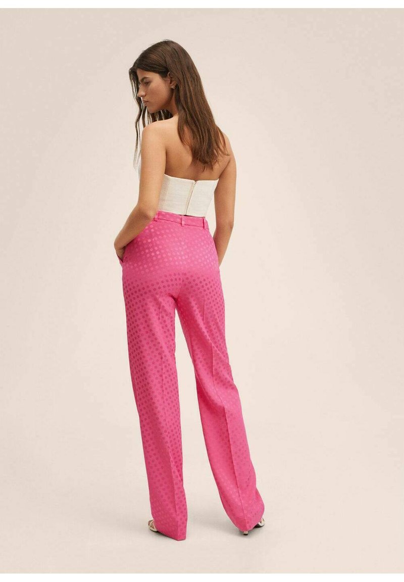 Damen Chinos | Mango TOPETE Stoffhose fuchsia/pink - IT24599 Damen Chinos | Mango TOPETE Stoffhose fuchsia/pink - IT24599