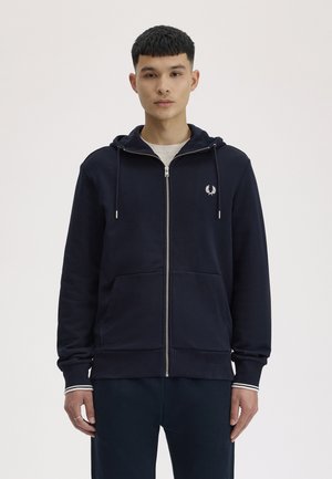 Sweater met rits - bleu