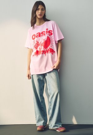 Next Trükipildiga T-särk - pink red