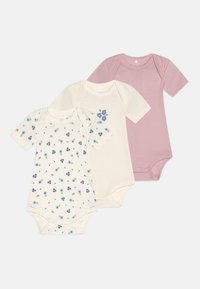 Name it - NBFBODY FLOWER 3 PACK - Body - jet stream Miniatúrny obrázok 1