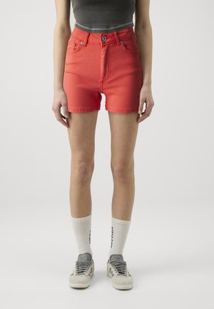 ONLBLUSH - Shorts vaqueros - red alert