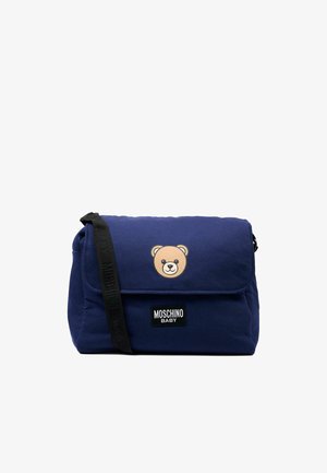 MOSCHINO, BORSA FASCIATOIO - Bolsa cambiador - blue