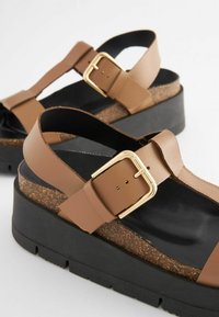 Next FOREVER COMFORT  - Platform szandálok - tan brown