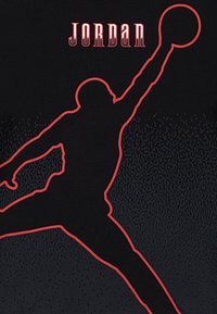 Jordan GLOBAL TEE - T-shirt imprimé - black