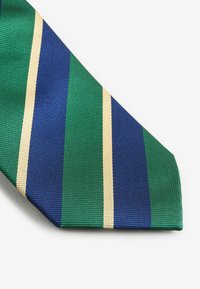 Next PATTERN - Cravate - green blue stripe
