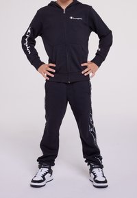 Champion AMERICAN CLASSICS HOODED FULL ZIP - Sudadera con cremallera - black