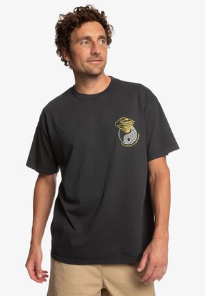 OUT THERE SS - T-shirt imprimé - black