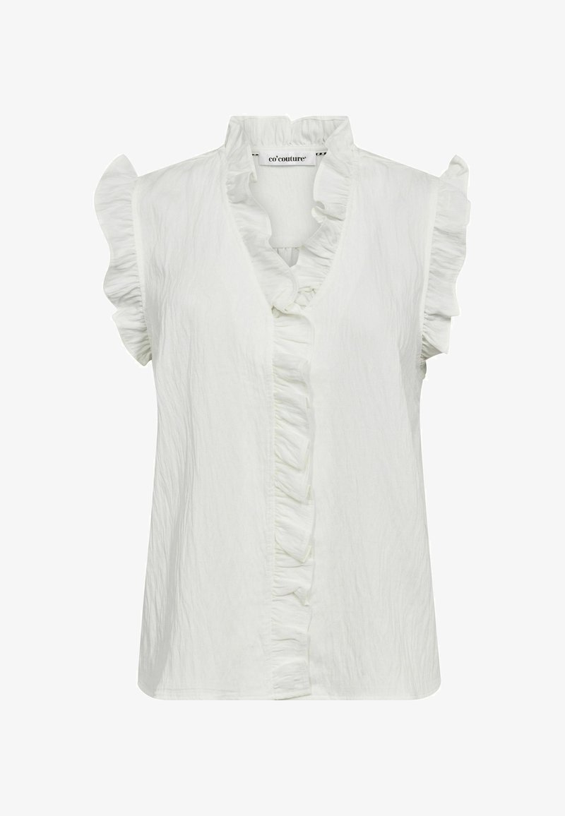 Co'couture SuedaCC - Nööpidega pluus - white