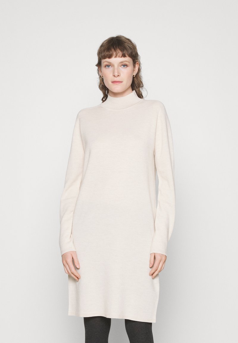 Lindex DRESS STINA Jumper dress beige melange/beige Zalando.co.uk